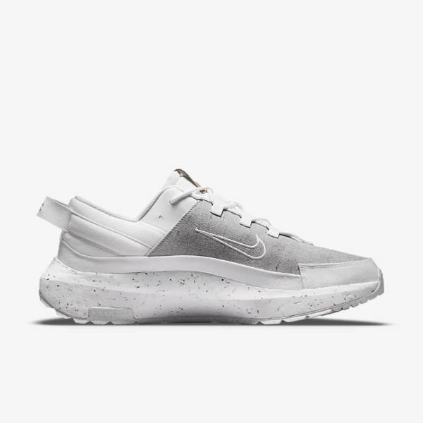 Men's Nike Crater Remixa Sneakers White | NK304SXR