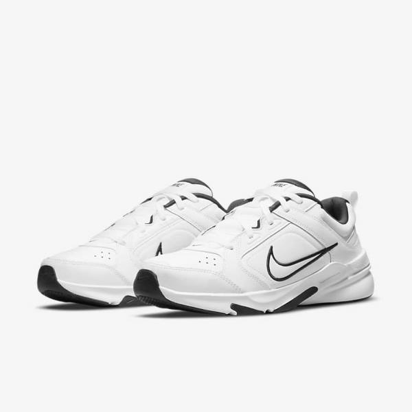 Men's Nike Defy All Day Sneakers White / Black / White | NK096NFL