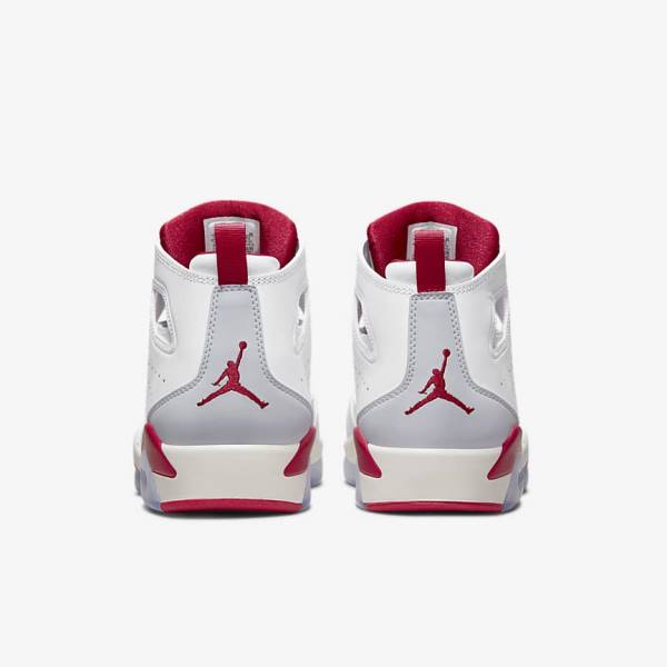 Men's Nike Jordan Flight Club 91 Sneakers White / Platinum | NK561ISP