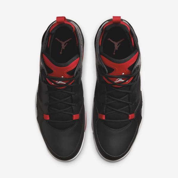 Men's Nike Jordan Flight Club 91 Sneakers Black / Red / White | NK796STZ