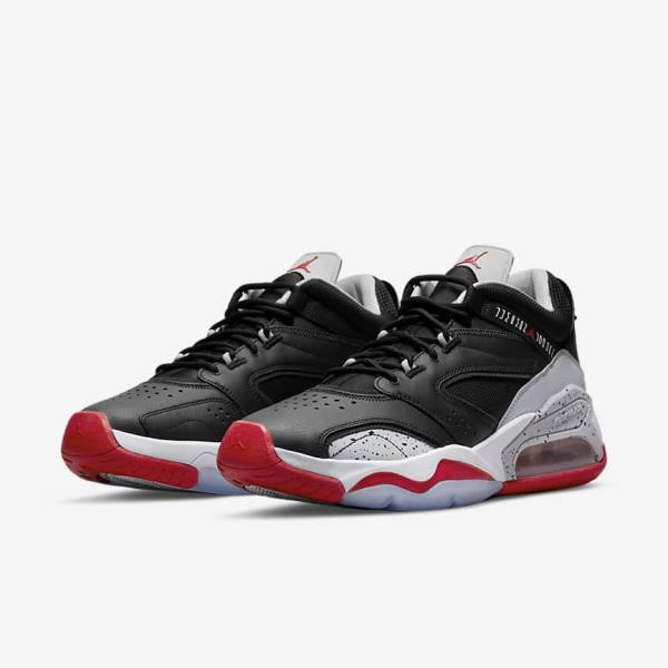 Men's Nike Jordan Point Lane Sneakers Black / Grey / White / Red | NK734FCU