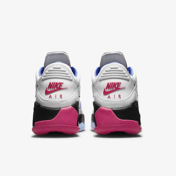 Men's Nike Jordan Point Lane Sneakers White / Blue / Black / Pink | NK390FWH