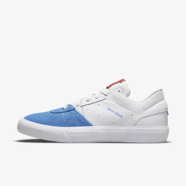 Men\'s Nike Jordan Series .02 Dear Dean Sneakers White / Blue | NK704EDR