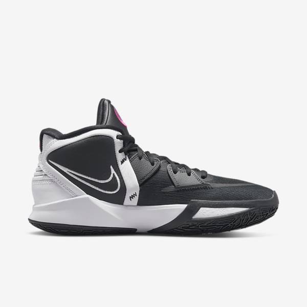 Men's Nike Kyrie Infinity Basketball Shoes Black / Grey / Pink / White | NK892CFI