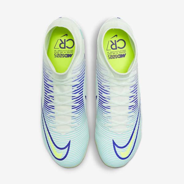 Men's Nike Mercurial Dream Speed Superfly 8 Academy MG Multi-Grounds Football Shoes Green / Purple / Green | NK071YFN