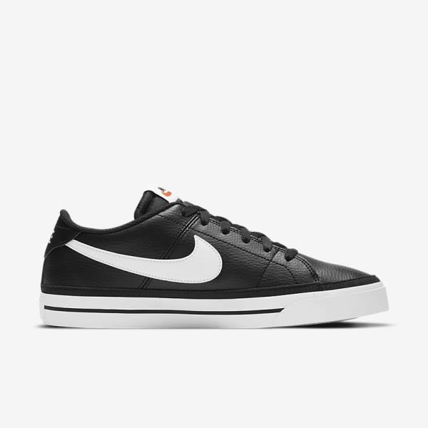 Men's Nike NikeCourt Legacy Sneakers Black / Light Brown / White | NK472GWV