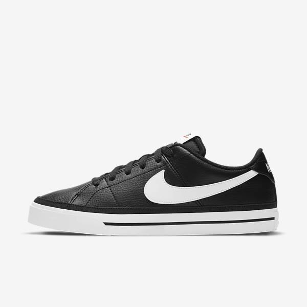 Men\'s Nike NikeCourt Legacy Sneakers Black / Light Brown / White | NK472GWV