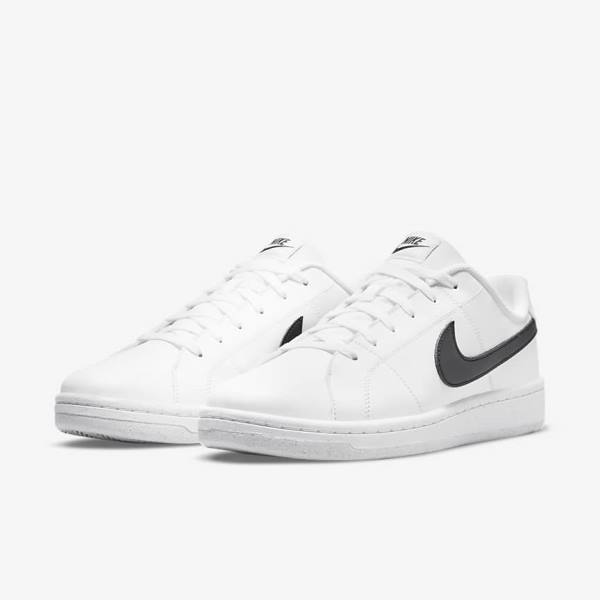 Men's Nike NikeCourt Royale 2 Next Nature Sneakers White / Black | NK814YOR