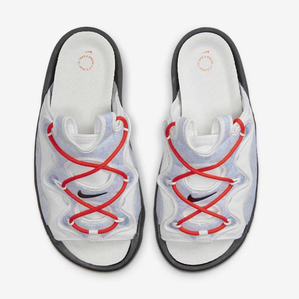 Men's Nike Offline 2.0 Mules Sneakers White / Orange / Brown / White | NK109UCX