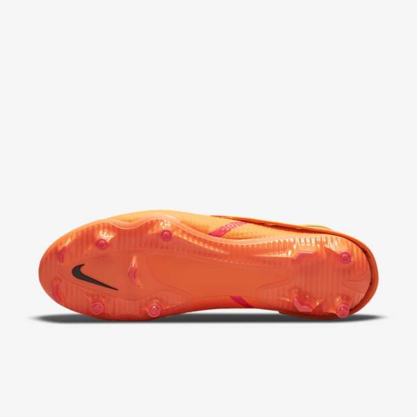 Men's Nike Phantom GT2 Academy FlyEase MG Multi-Grounds Football Shoes Orange / Light Red / Black | NK735IAO