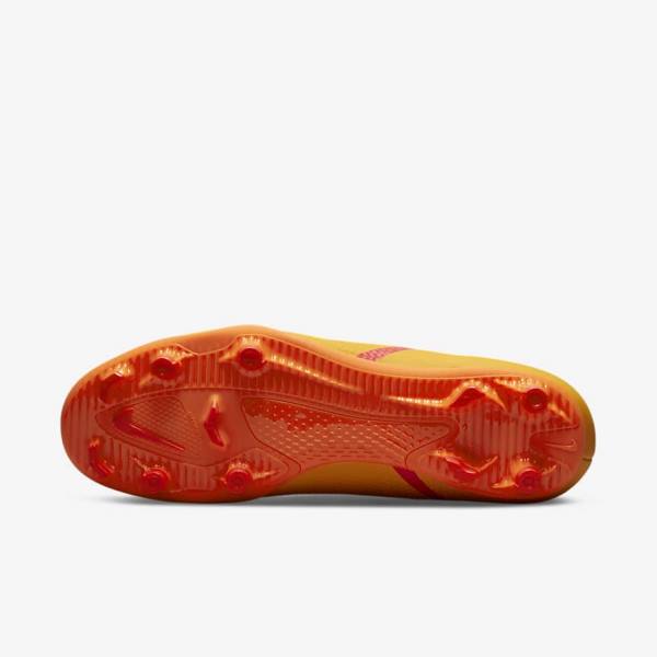 Men's Nike Phantom GT2 Club MG Multi-Ground Football Shoes Orange / Light Red / Black | NK893KTZ