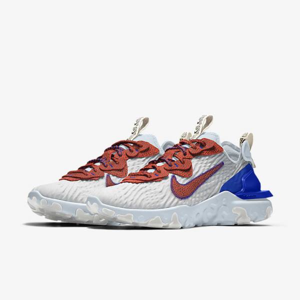 Men's Nike React Vision By You Custom Lifestyle Sneakers Multicolor | NK497KVU