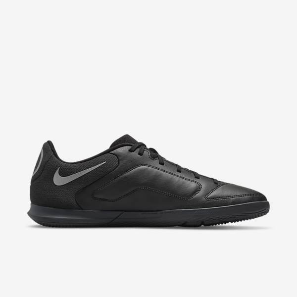 Men's Nike Tiempo Legend 9 Club IC Indoor-Court Football Shoes Black / Dark Grey | NK806QIS