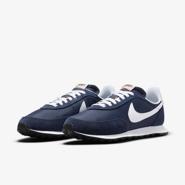 Men's Nike Waffle Trainer 2 Sneakers Blue / Navy / White | NK561UIS