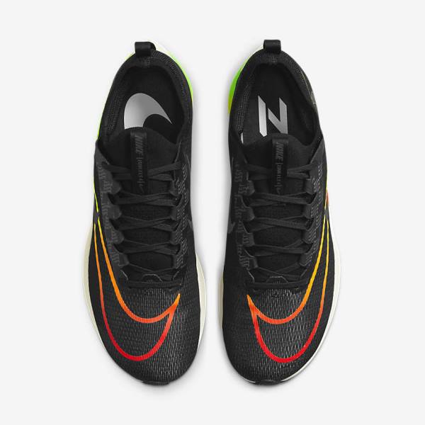 Men's Nike Zoom Fly 4 Road Running Shoes Orange / Black | NK269VGH