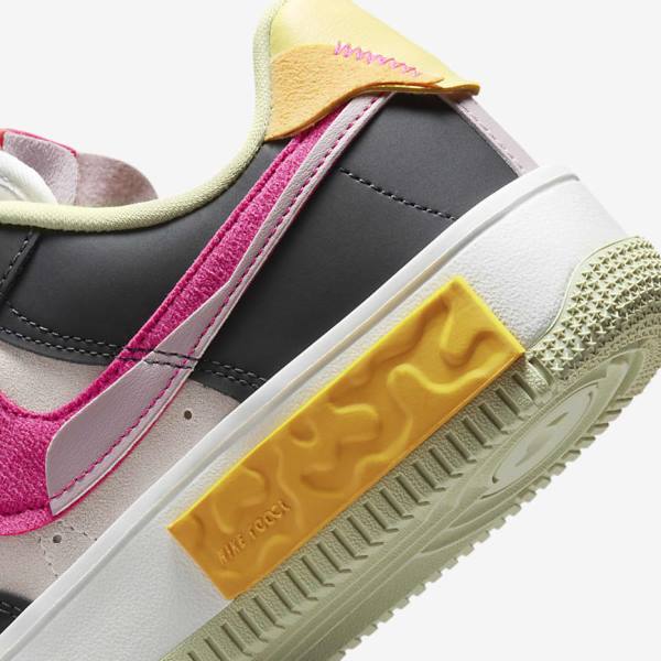 Women's Nike Air Force 1 Fontanka Sneakers White / Purple / Pink | NK145DMB