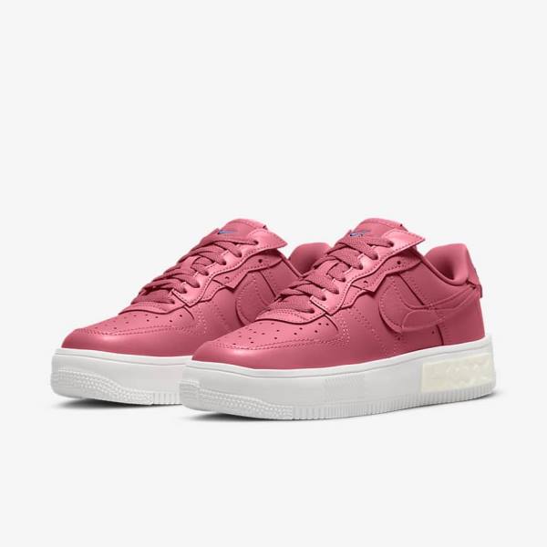 Women's Nike Air Force 1 Fontanka Sneakers Pink / White / Pink | NK693RCY