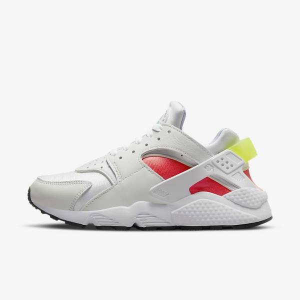 Women\'s Nike Air Huarache Sneakers White / Light Red / Black | NK102XIN