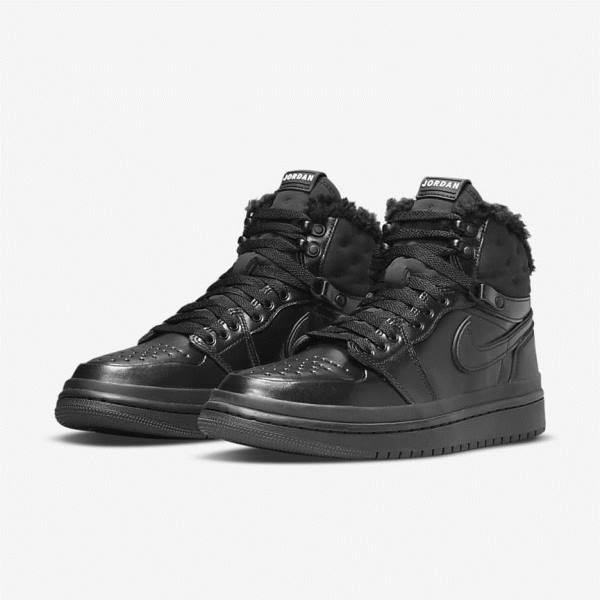 Women's Nike Air Jordan 1 Acclimate Sneakers Black / White | NK016PEO