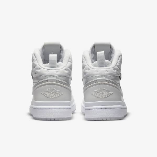 Women's Nike Air Jordan 1 Acclimate Sneakers White / Grey | NK609TSH