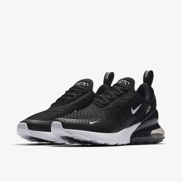 Women's Nike Air Max 270 Sneakers Black | NK372EOC