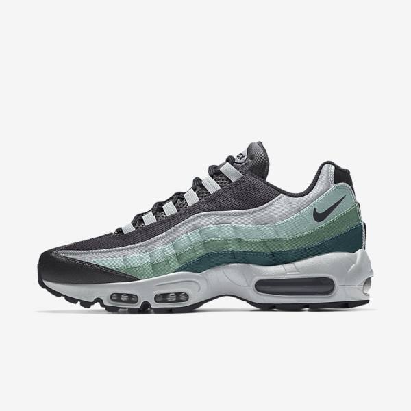 Women\'s Nike Air Max 95 By You Custom Sneakers Multicolor | NK098PXY