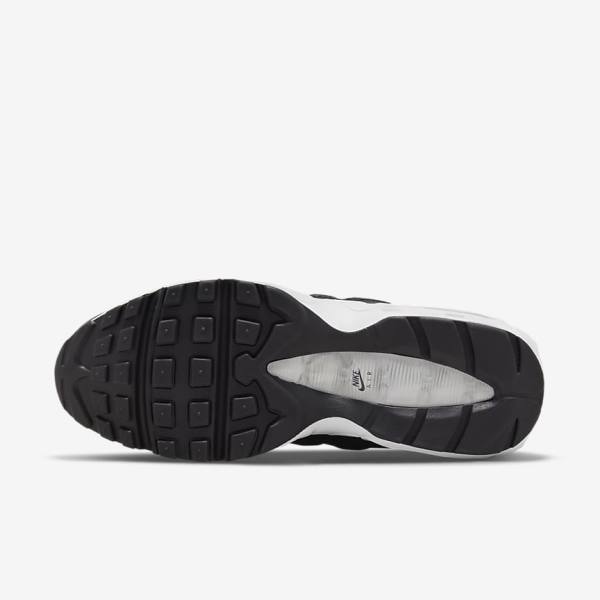 Women's Nike Air Max 95 Sneakers Black / White | NK092NXY