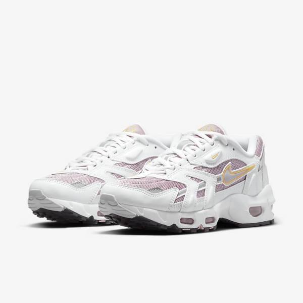 Women's Nike Air Max 96 2 Sneakers White / Purple / Pink / Purple | NK398DTL