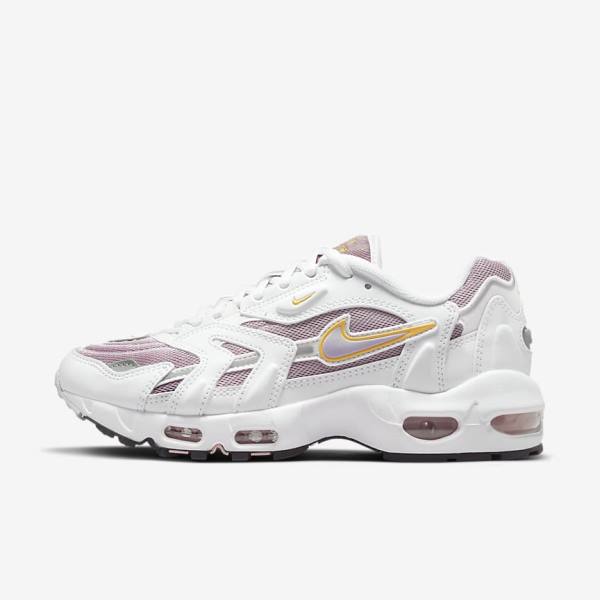 Women\'s Nike Air Max 96 2 Sneakers White / Purple / Pink / Purple | NK398DTL