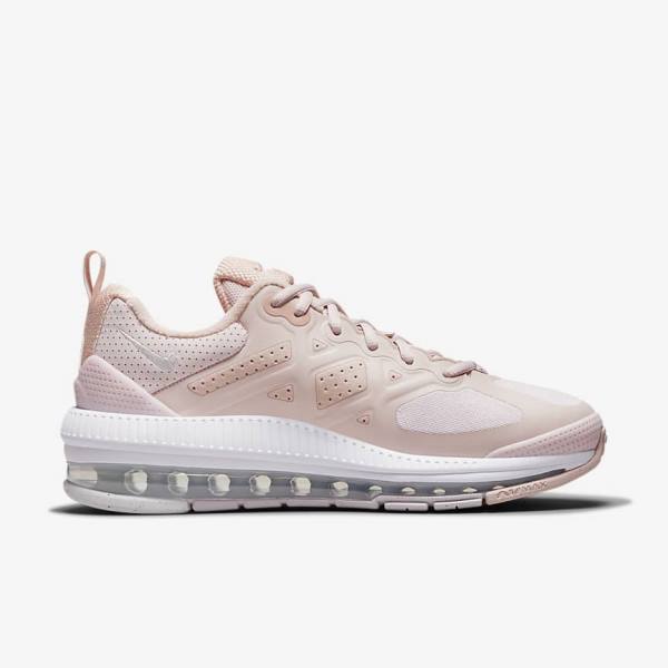 Women's Nike Air Max Genome Sneakers Rose / Pink / White | NK674TKV