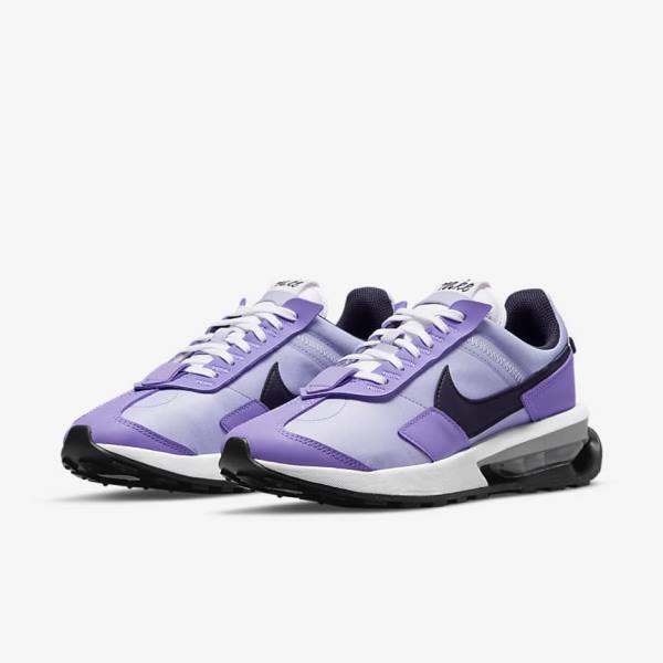 Women's Nike Air Max Pre-Day Sneakers Purple / Metal Silver / Black | NK603FMA