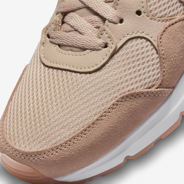 Women's Nike Air Max SC Sneakers Khaki Grey / Rose / White / Pink | NK270OKH