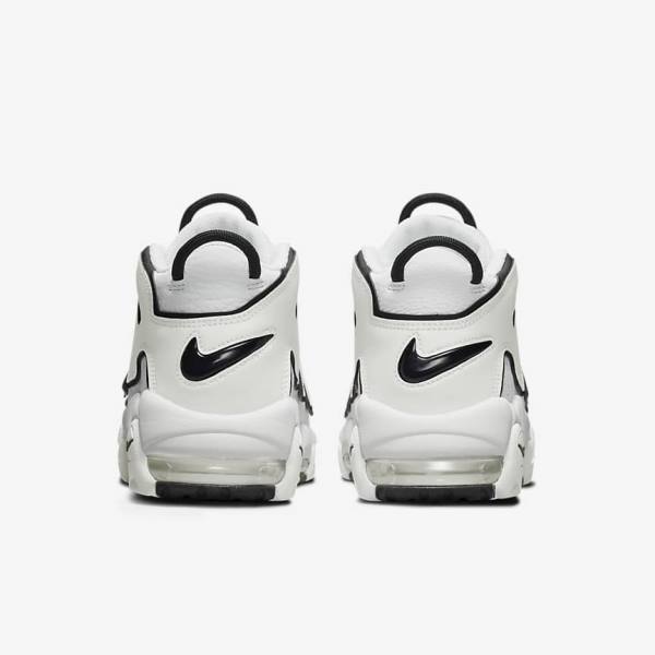 Women's Nike Air More Uptempo Sneakers White / Black | NK539WXB