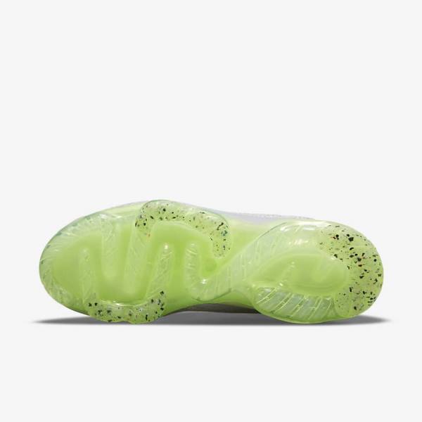 Women's Nike Air VaporMax 2021 FK Sneakers Light Beige / Light Green / Black | NK897RBU