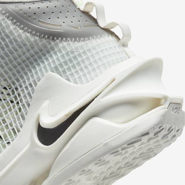 Women's Nike Air Zoom G.T. Jump Basketball Shoes White / Black / White | NK130HXK