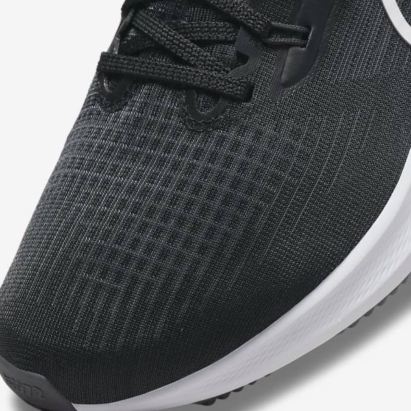 Women's Nike Air Zoom Pegasus 39 Road Running Shoes Black / Dark Grey / White | NK805STD