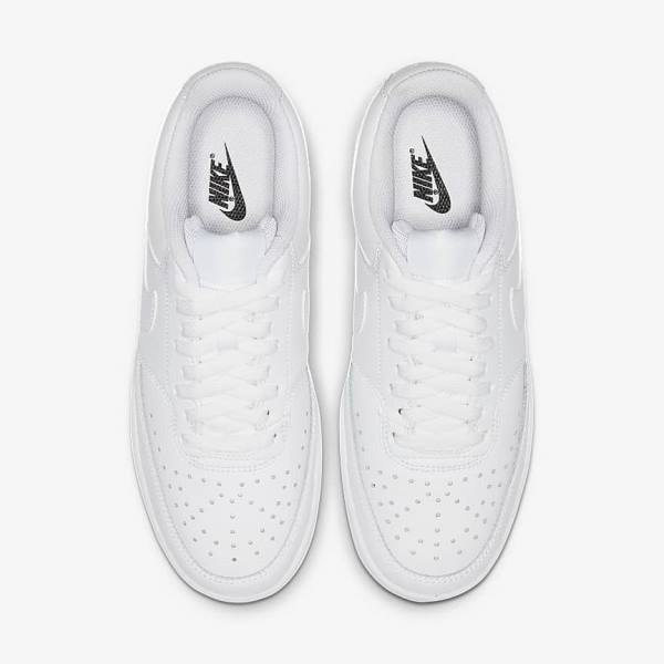 Women's Nike Court Vision Low Sneakers White | NK836IJT