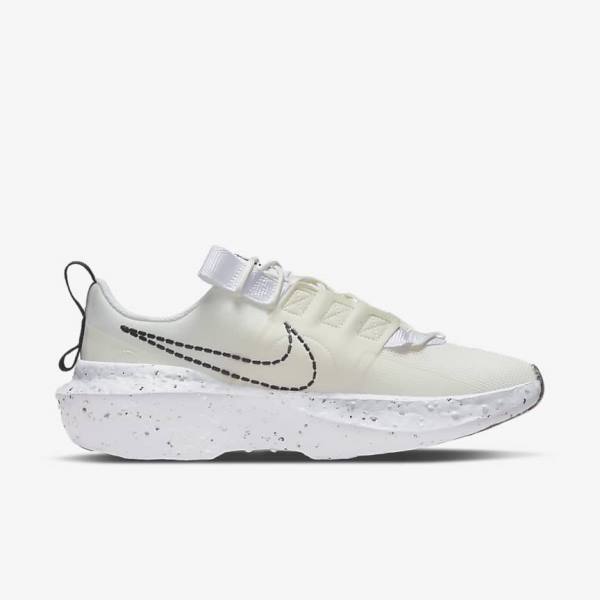 Women's Nike Crater Impact Sneakers White / Black | NK692SWJ