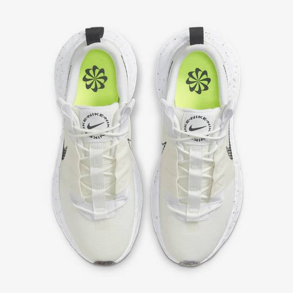 Women's Nike Crater Impact Sneakers White / Black | NK692SWJ