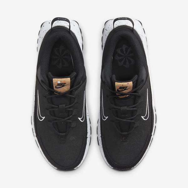 Women's Nike Crater Remixa Sneakers Black / Dark Grey / White | NK146UWM