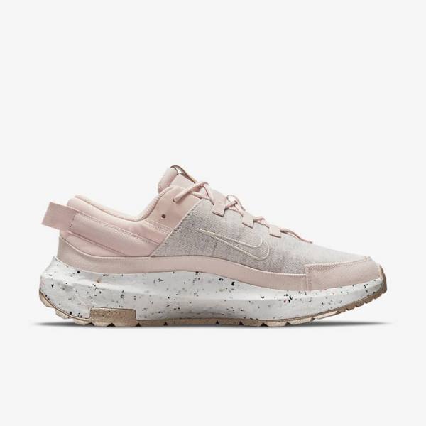 Women's Nike Crater Remixa Sneakers Pink / White / Cream | NK528KGX