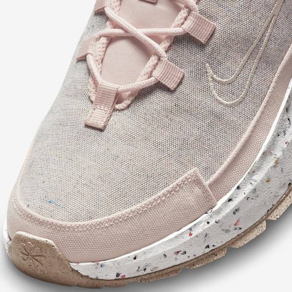 Women's Nike Crater Remixa Sneakers Pink / White / Cream | NK528KGX