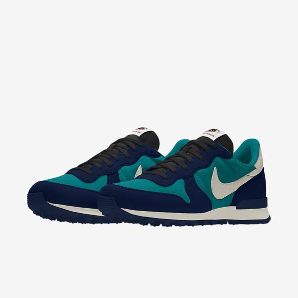 Women's Nike Internationalist By You Custom Sneakers Multicolor | NK678EQL