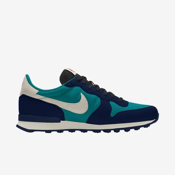 Women's Nike Internationalist By You Custom Sneakers Multicolor | NK678EQL