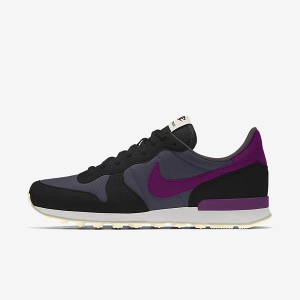 Women\'s Nike Internationalist By You Custom Sneakers Multicolor | NK846BUX