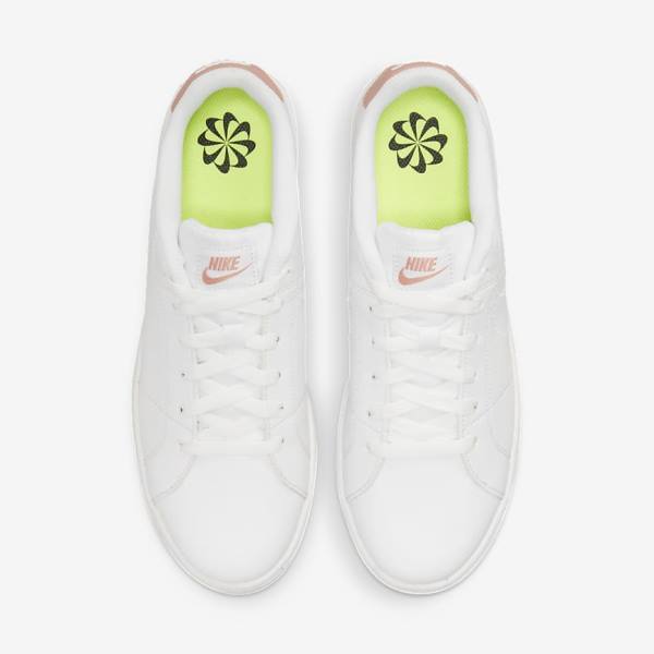 Women's Nike NikeCourt Royale 2 Next Nature Sneakers White / Black / Rose | NK681BSD