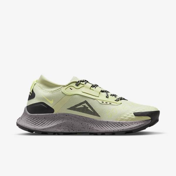 Women's Nike Pegasus Trail 3 GORE-TEX Waterproof Trail Running Shoes Olive / Black / Grey | NK237PKF