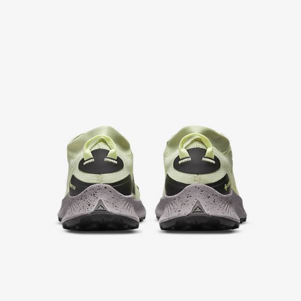 Women's Nike Pegasus Trail 3 GORE-TEX Waterproof Trail Running Shoes Olive / Black / Grey | NK237PKF