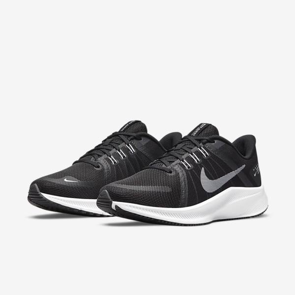 Women's Nike Quest 4 Road Running Shoes Black / Metal Copper | NK056YJQ