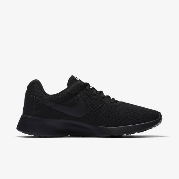 Women's Nike Tanjun Sneakers Black / White | NK183MQL